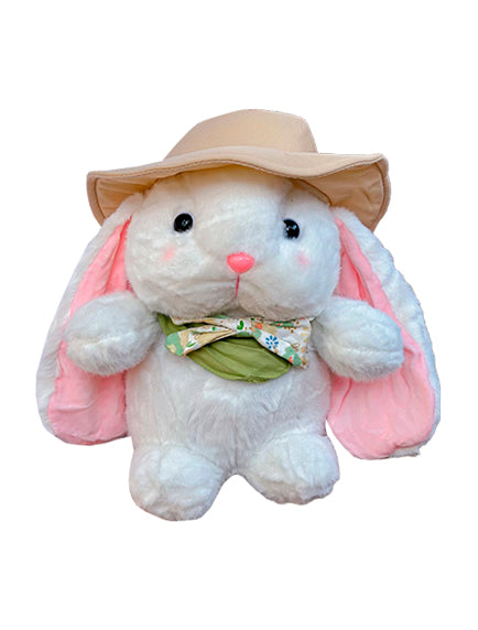 Peluches de Conejito con Sombrero Súper Tiernos