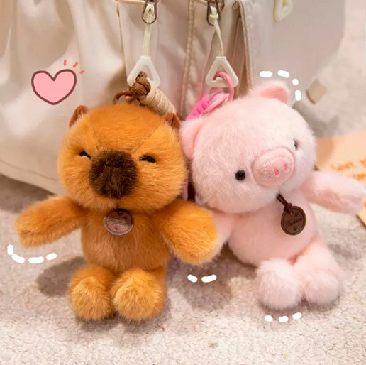 Llaveros de Animalitos de Peluche Súper Tiernos