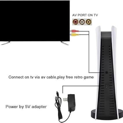 Consola Gs5 - 200 Juegos - 2 Controles-5