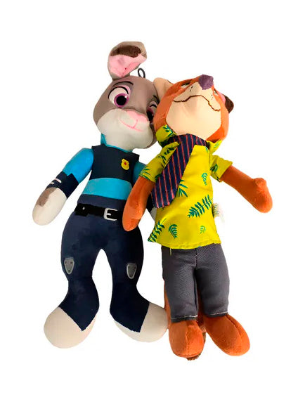 Peluche De Judy Coneja Y Nick Zorro - Mediano 50cm-1