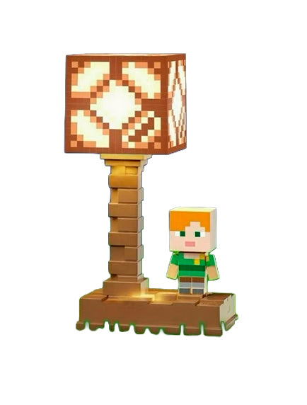 Lámpara de noche - Minecraft-1