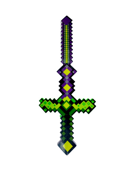 Espada LED Pixel Warrior – Estilo Gamer RGB