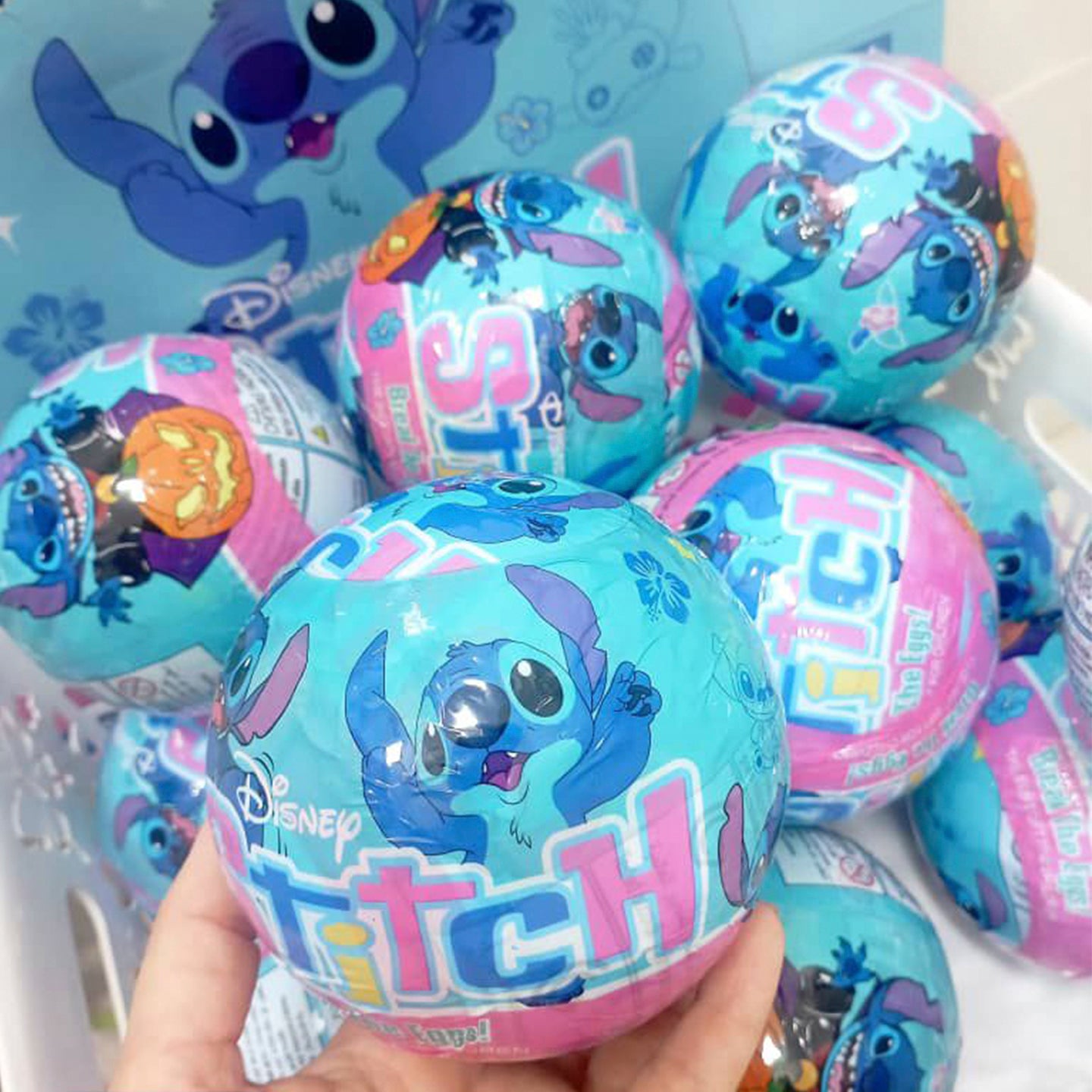 Huevo Sorpresa Stitch Disney – Juguete Coleccionable