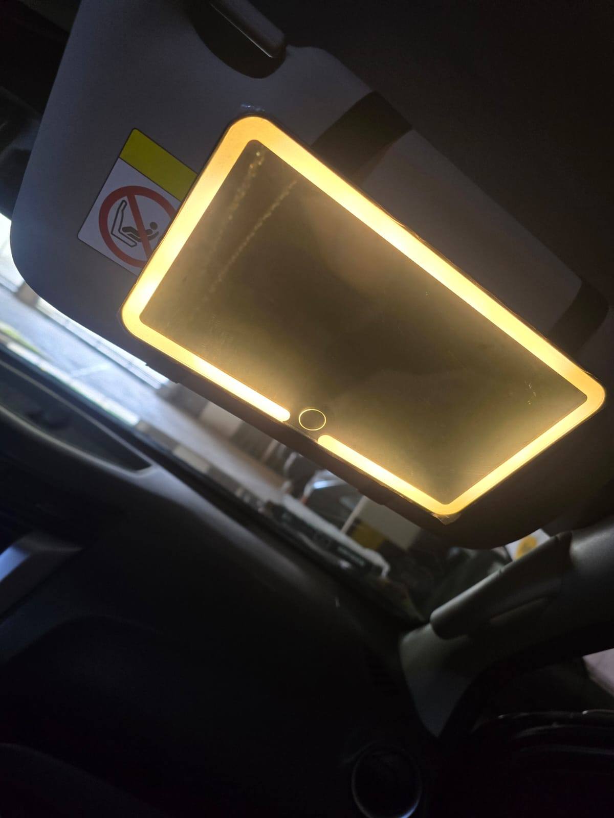 Espejo Para Carro - Luz Led-3