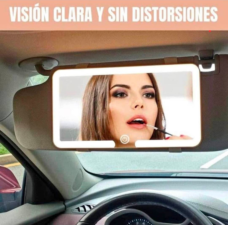 Espejo Para Carro - Luz Led-2