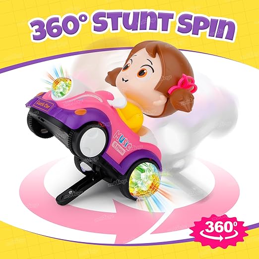 Carro Acrobático Musical para Niñas