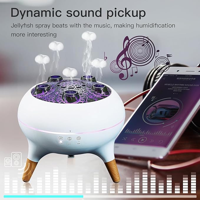 Humidificador de aire dinámico de medusas-7
