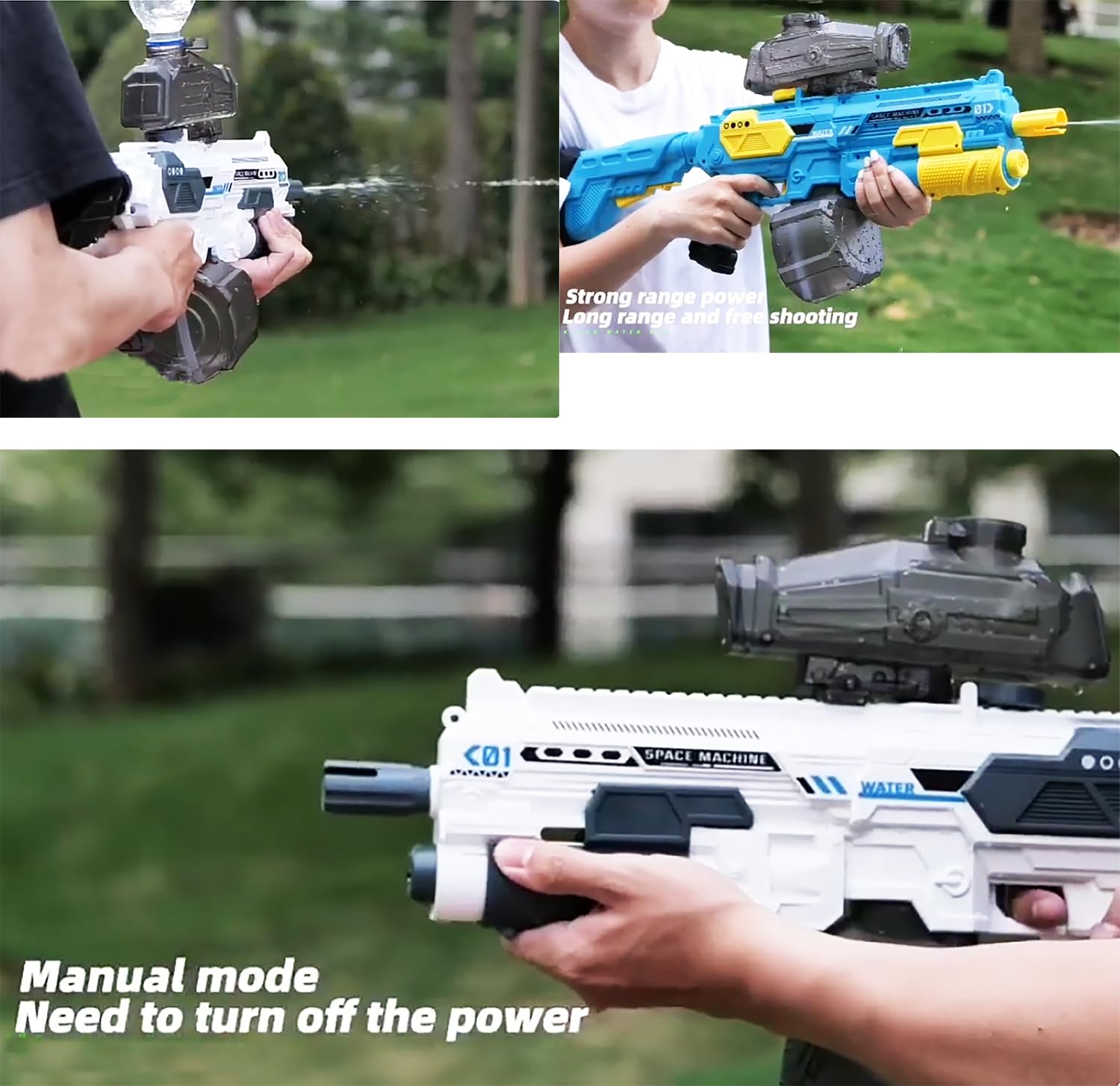 Pistola de agua eléctrica de alta presión-11