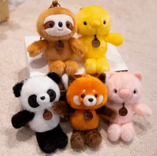 Llaveros de Animalitos de Peluche Súper Tiernos-4