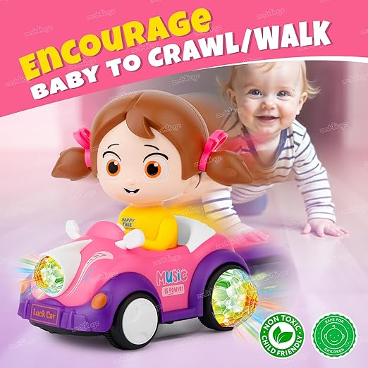 Carro Acrobático Musical para Niñas-4