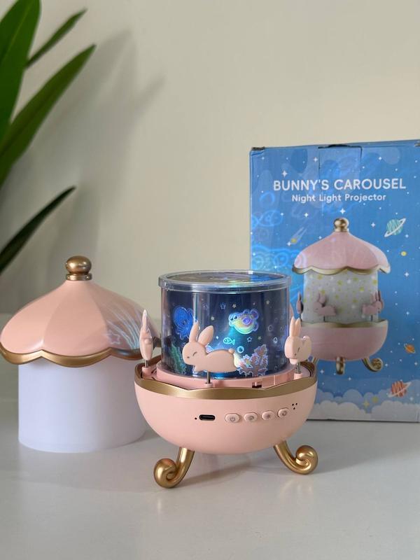 Lampara Proyector Infantil Giratorio - Bluetooth-18