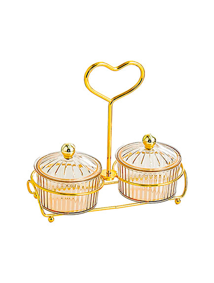 Set de Frascos de Vidrio para Condimentos – (2 Piezas)-1