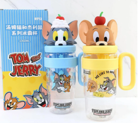 Termo Con Pitillo - Tom Y Jerry 1060ml-9