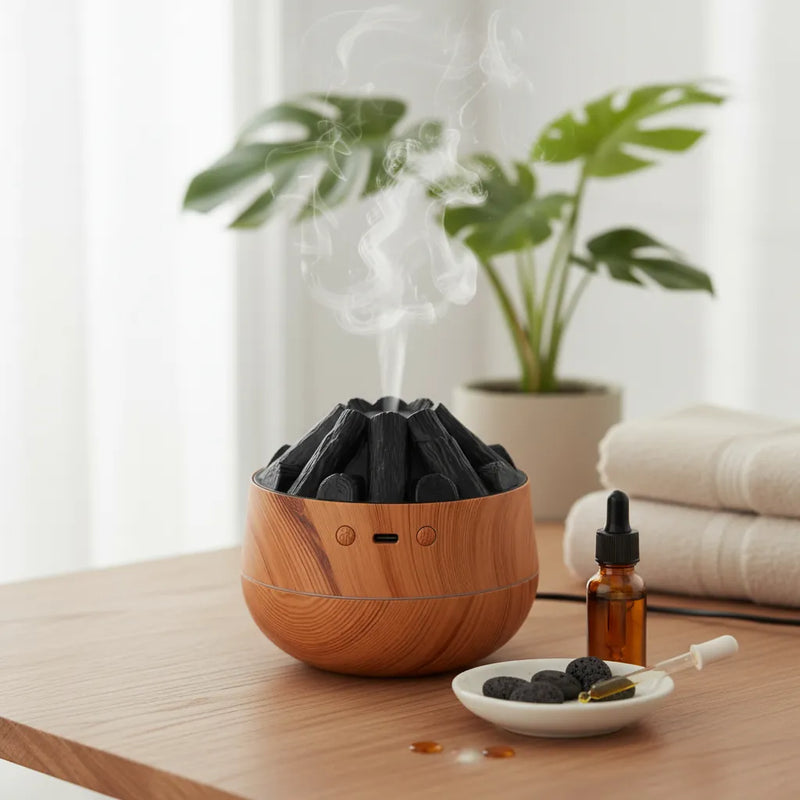 Humidificador Carbon De Leña - Difusor Humo-3