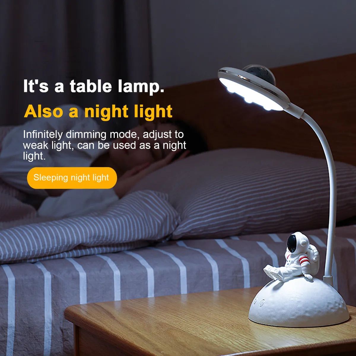 Lámpara De Escritorio - Astronauta-3