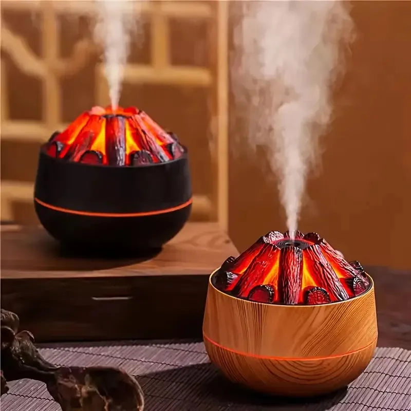 Humidificador Carbon De Leña - Difusor Humo