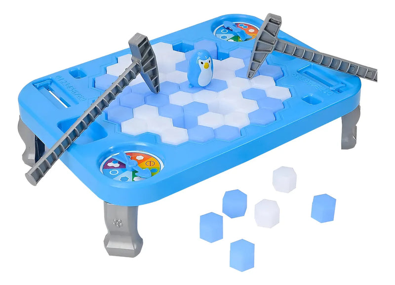 Juego De Mesa Pingüino En Hielo: Rompe Bloques Para Rescatar-7