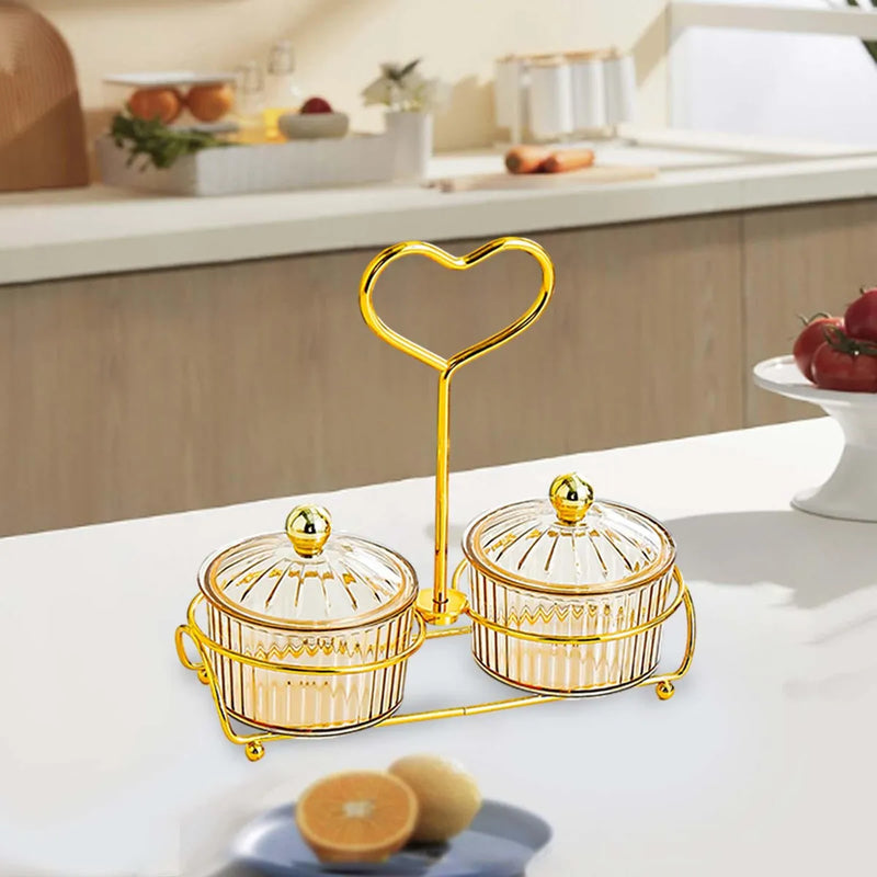 Set de Frascos de Vidrio para Condimentos – (2 Piezas)-3