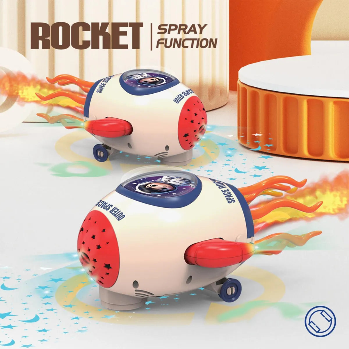 Juguete Bailarín - Cohete Bailarín Recargable-2