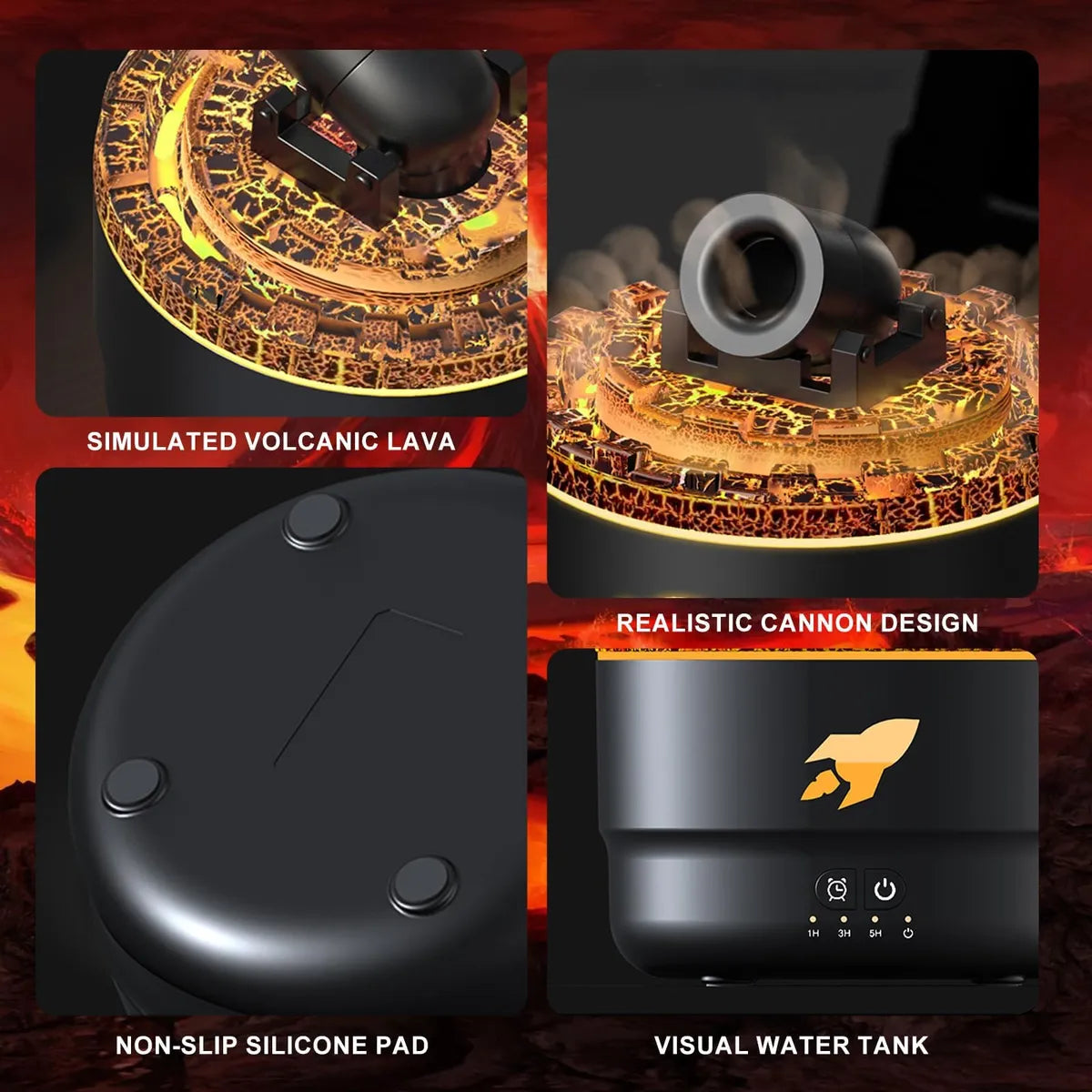 Humidificador De Cañón De 280 ML-6