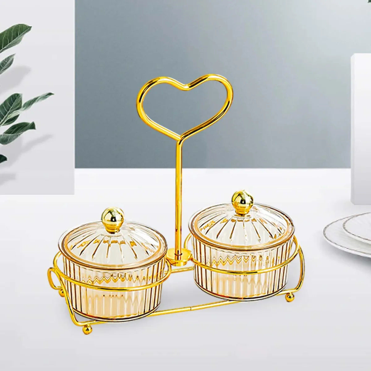 Set de Frascos de Vidrio para Condimentos – (2 Piezas)-5