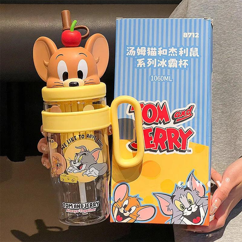 Termo Con Pitillo - Tom Y Jerry 1060ml-5