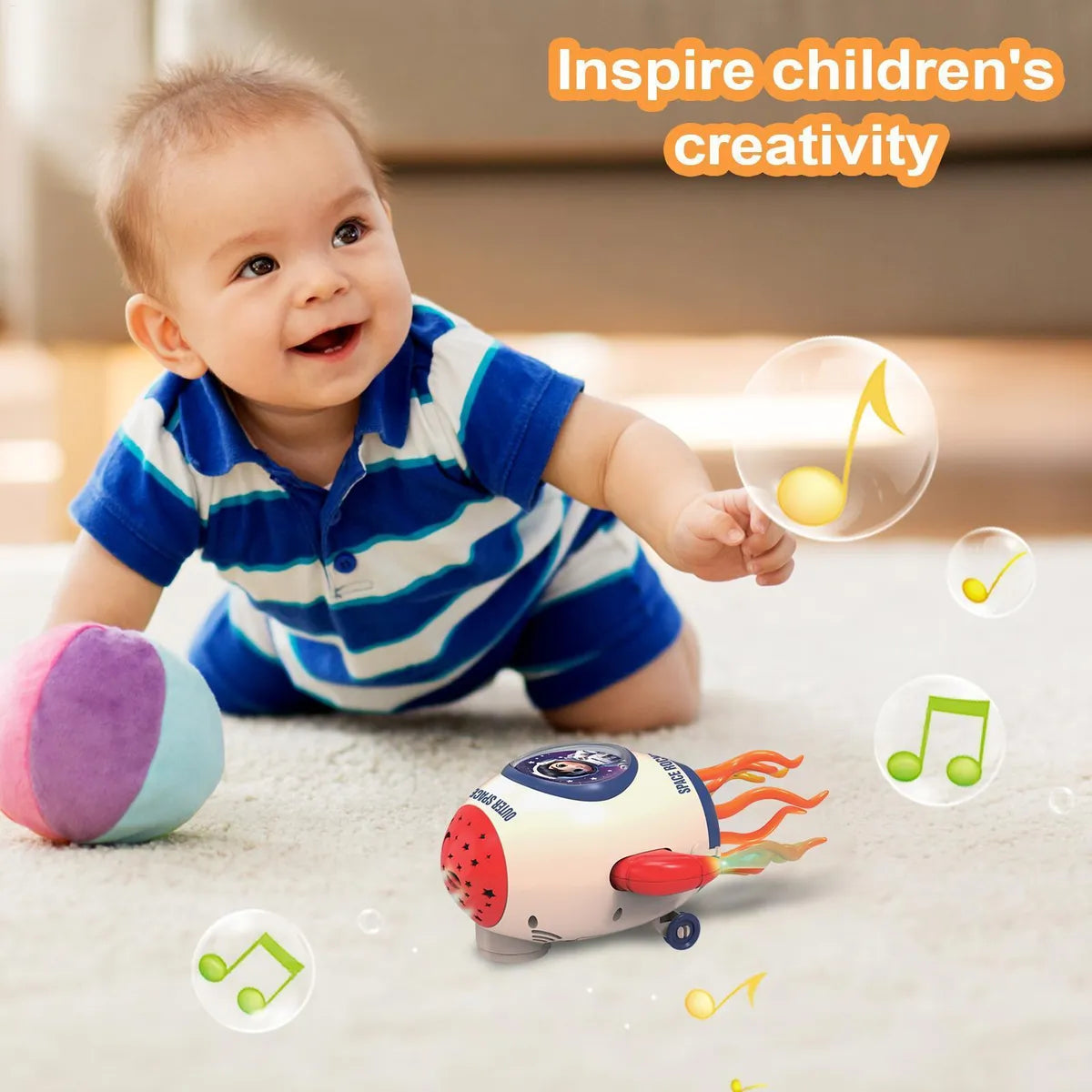 Juguete Bailarín - Cohete Bailarín Recargable-4