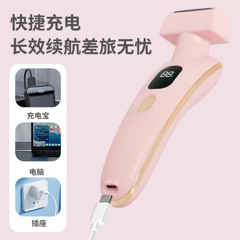 Depilador De Doble Cabezal Para Mujer-6