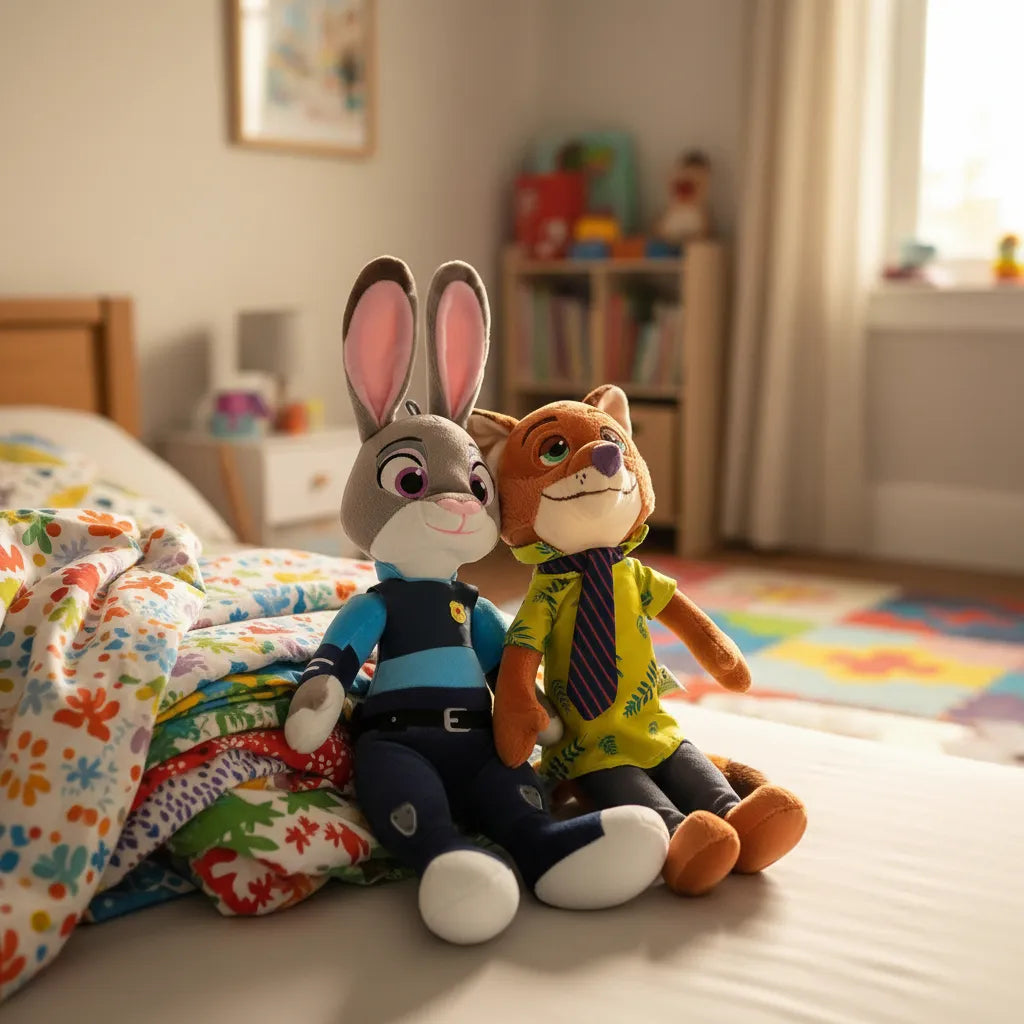 Peluche De Judy Coneja Y Nick Zorro - Mediano 50cm-2