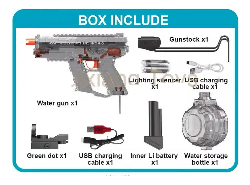 Pistola Eléctrica de Agua Automática-3
