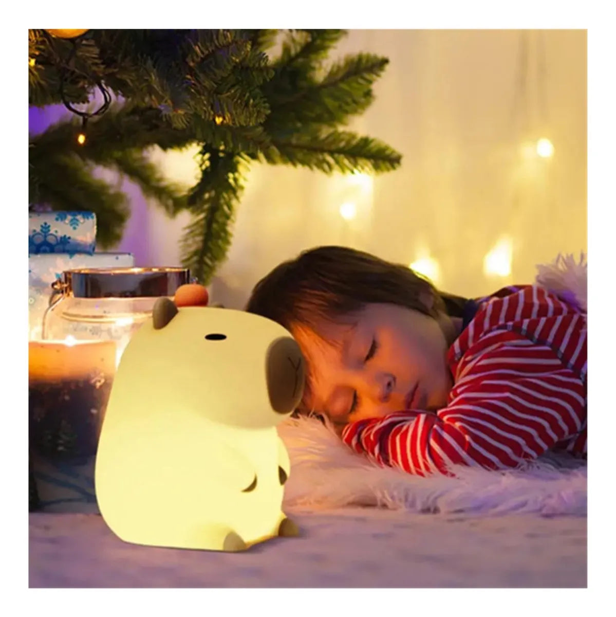 Capibara - Luz nocturna para niños-9