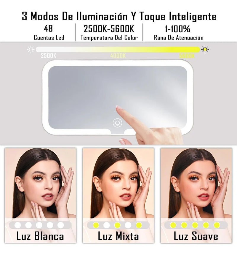 Espejo Para Carro - Luz Led-6