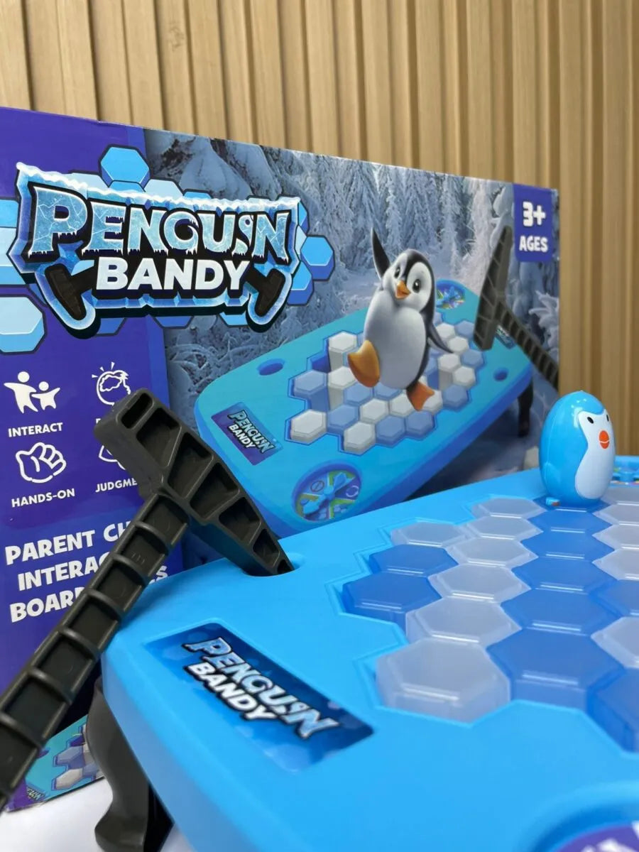 Juego De Mesa Pingüino En Hielo: Rompe Bloques Para Rescatar-10