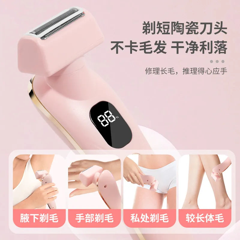 Depilador De Doble Cabezal Para Mujer-7