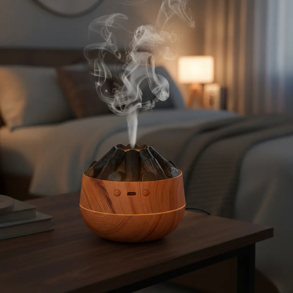 Humidificador Carbon De Leña - Difusor Humo-8