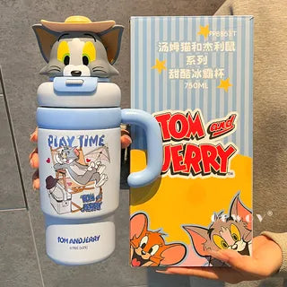 Termo Aislante Doble de Tom y Jerry – 750 ml-6