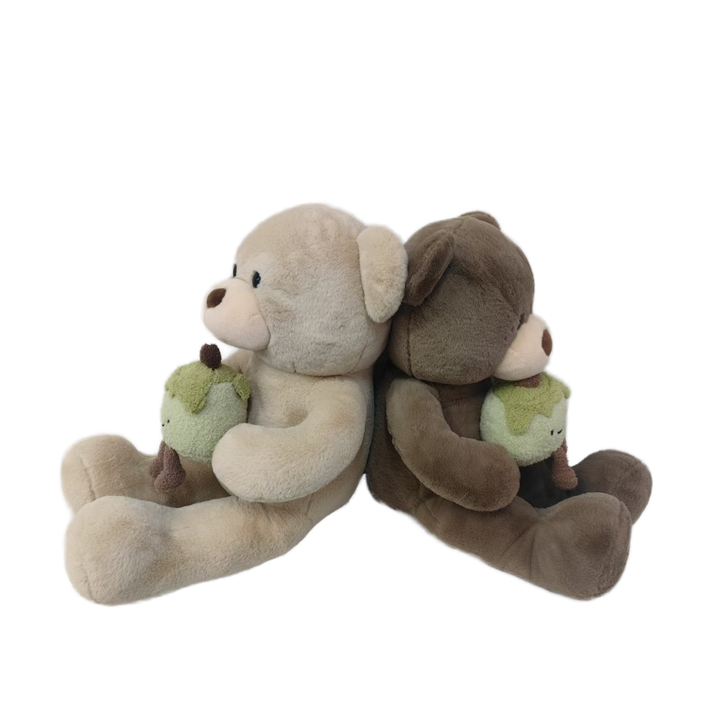 Peluche de Osito con Muñeco Adorable Súper Suave 🧸🌱-4