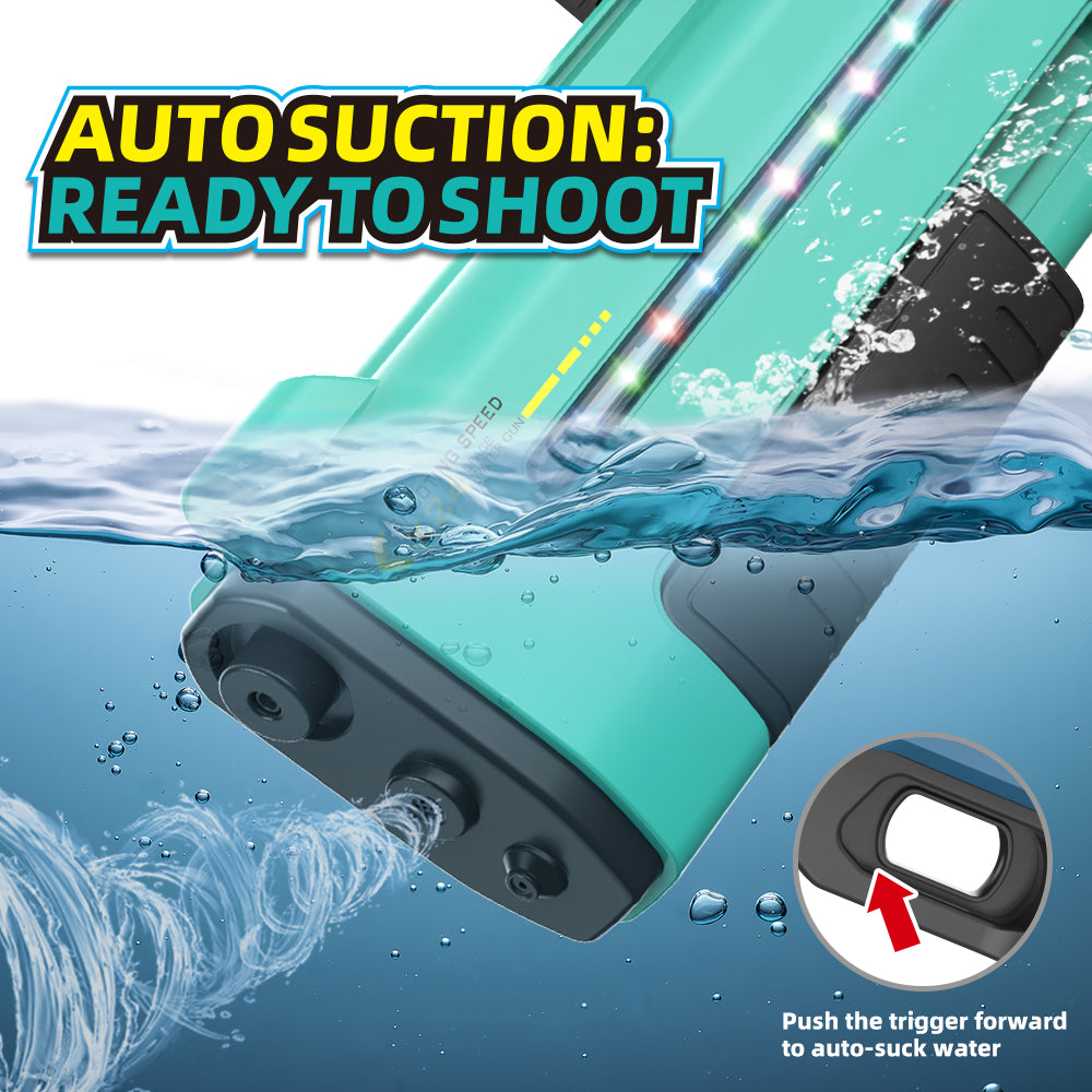 Pistola de Agua Automática - Eléctrica de Alta Presión