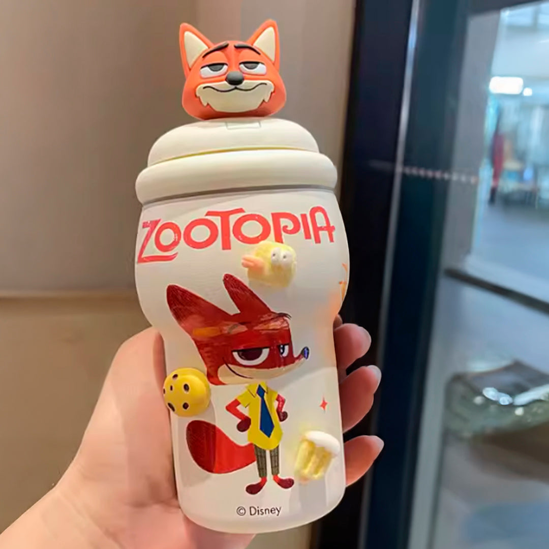 Termo térmico de acero inoxidable - Zootopia-3