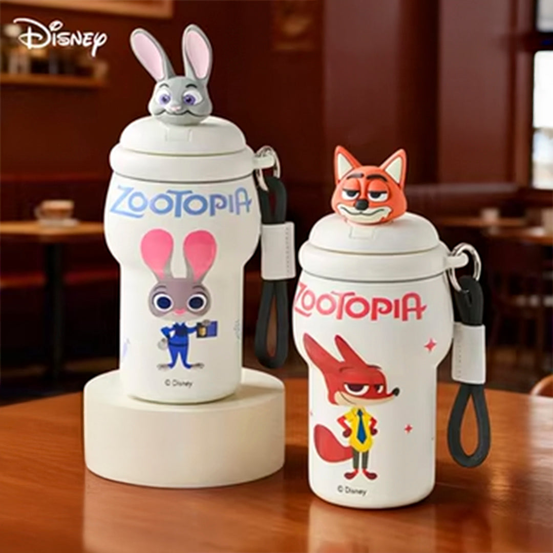 Termo térmico de acero inoxidable - Zootopia-5