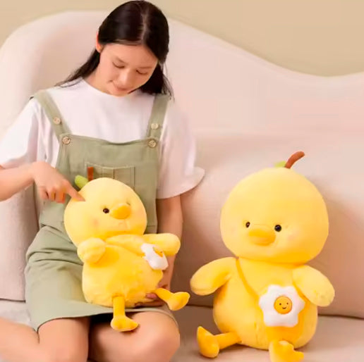 Peluche de Pollito Amarillo Súper Tierno-4