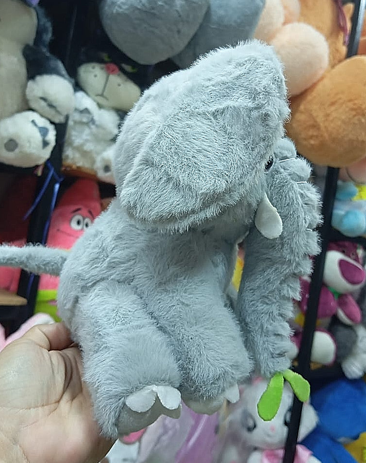 Peluches de Elefantito con Moño y Corona Súper Tiernos-4