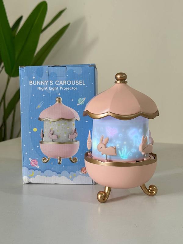 Lampara Proyector Infantil Giratorio - Bluetooth-10