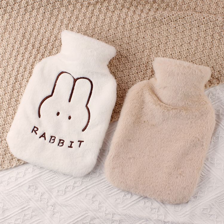 Bolsa de agua caliente - cubierta de felpa-3