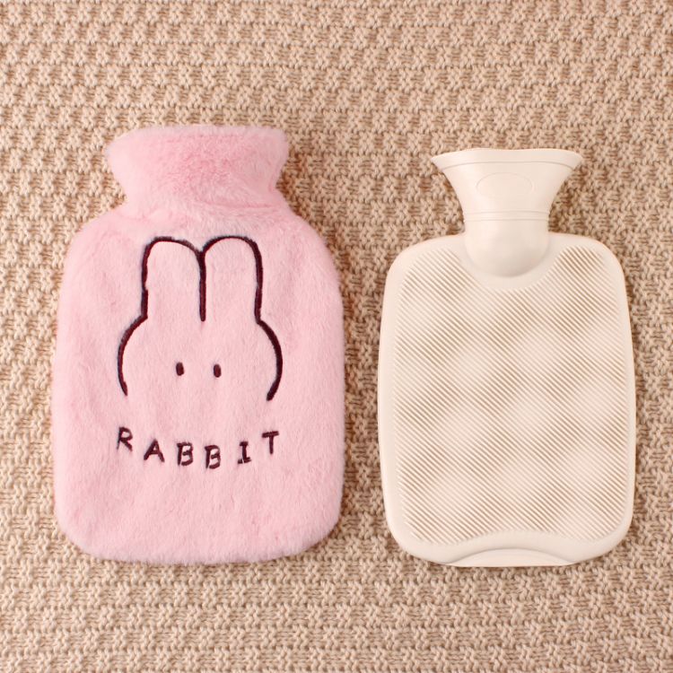 Bolsa de agua caliente - cubierta de felpa-6