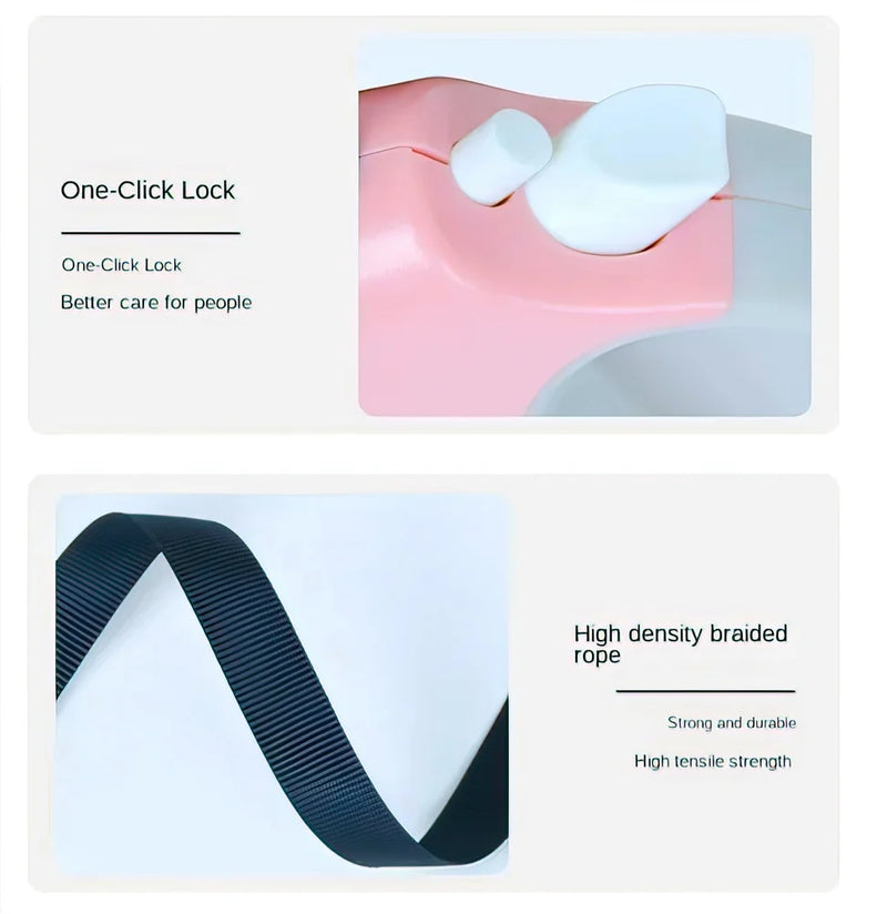 Correa retráctil para Perro - 4 Metros-9