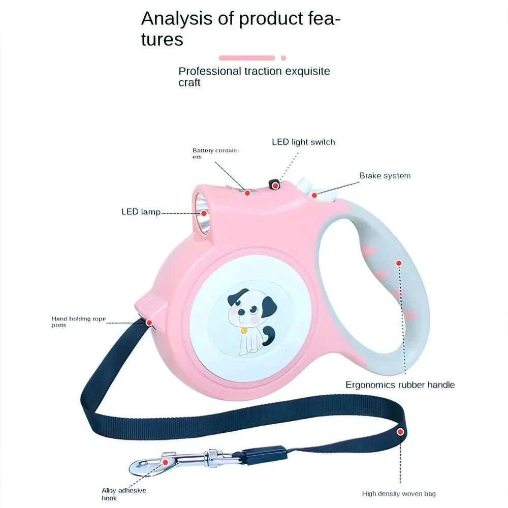 Correa retráctil para Perro - 4 Metros-8