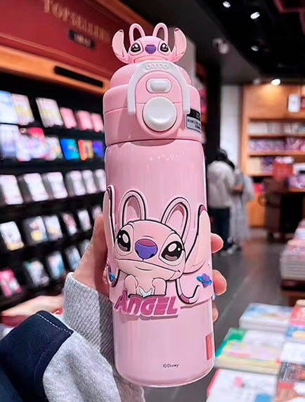 Termo Aislante de Acero Inoxidable Disney Stitch-2