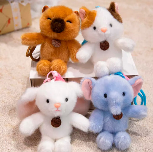 Llaveros de Animalitos de Peluche Súper Tiernos-6