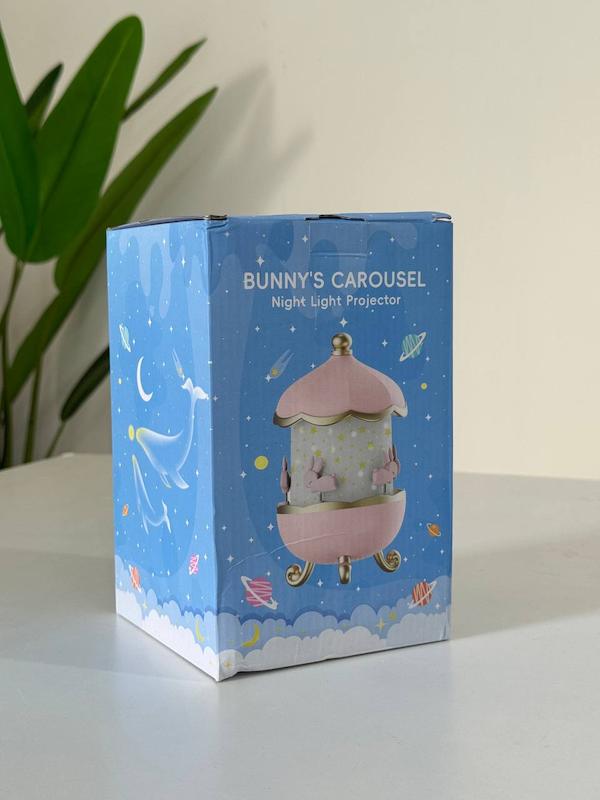 Lampara Proyector Infantil Giratorio - Bluetooth-4